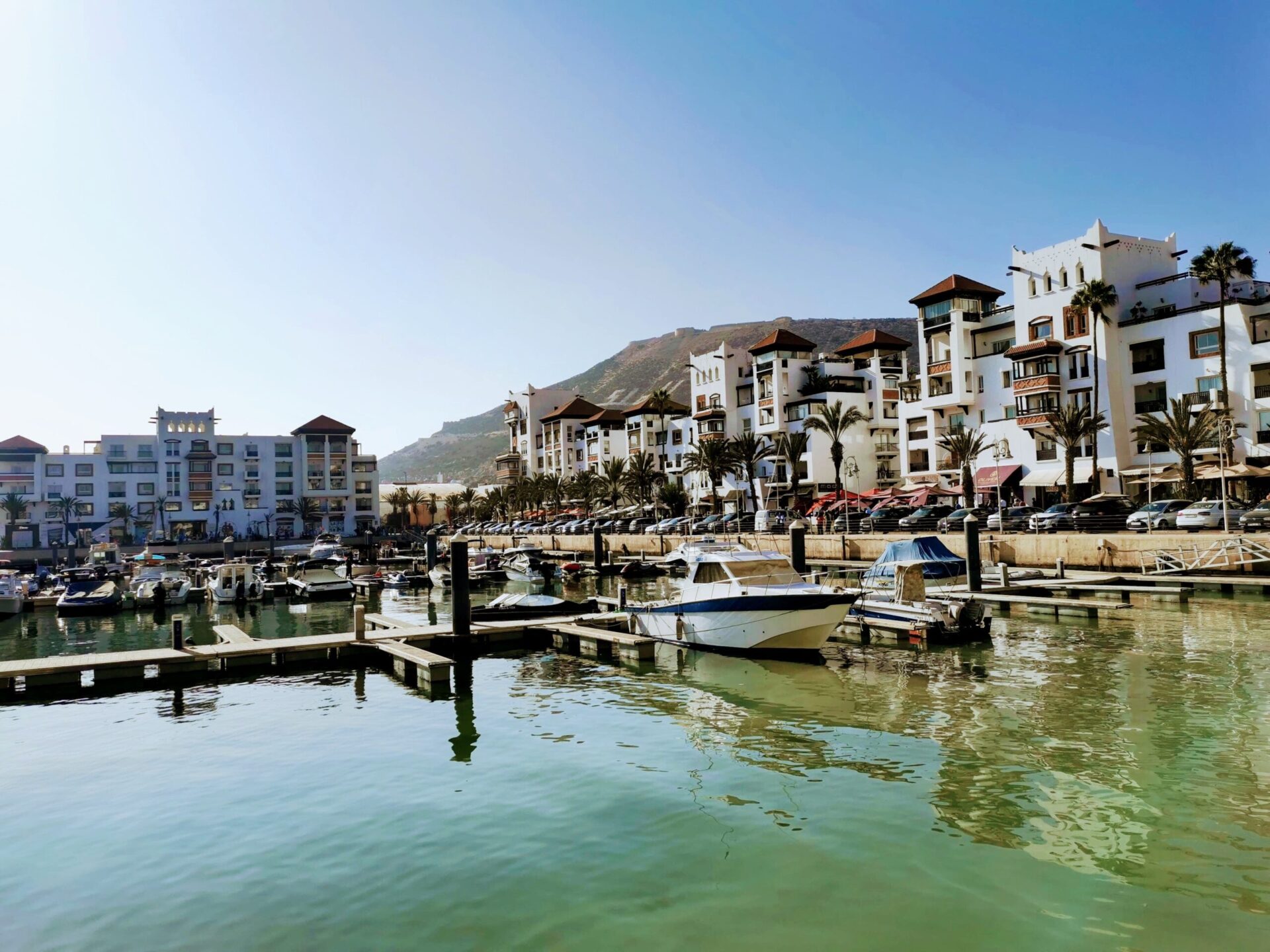 Relaxation and Pampering: Luxurious Spas and Wellness Centers in Agadir (View of Agadir Marina)