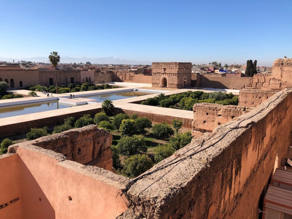 An image of Marrakech's historic architecture and cultural landmarks, showcasing the city's rich and diverse history and serving as a fascinating window into Morocco's past.