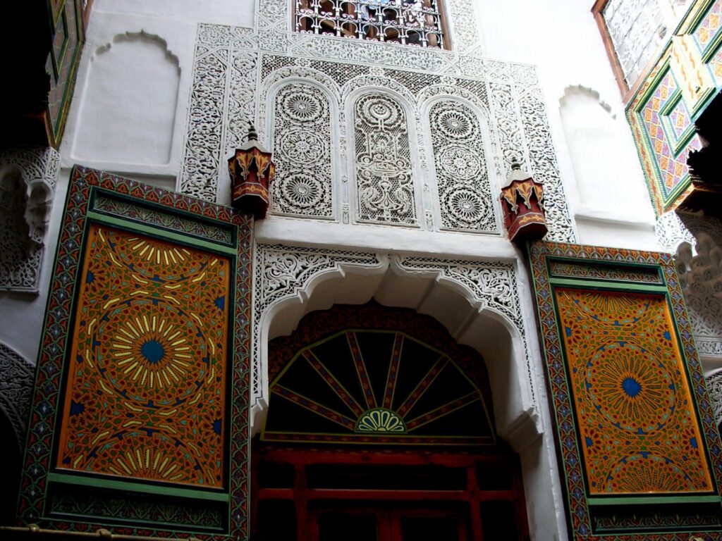 A photo of a hotel in Fes, showcasing the room named Roxane Butterfly, known for its unique and captivating ambiance.