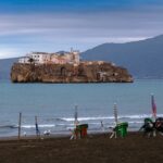 The Peñón de Alhucemas is a Spanish rock formation located off the coast of Morocco.