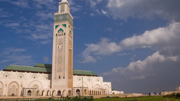 Mosque Hassan 2, in Casablanca, Morocco