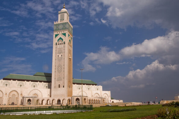 Mosque Hassan 2, in Casablanca, Morocco