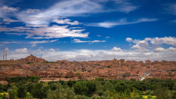 A Town at the Edge of the Desert, Morocco