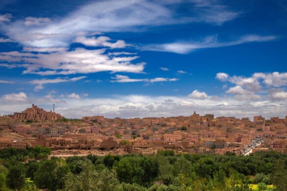 A Town at the Edge of the Desert, Morocco